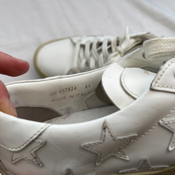 YSL saint Laurent star sneakers Sz 41 - Picture 6 of 7
